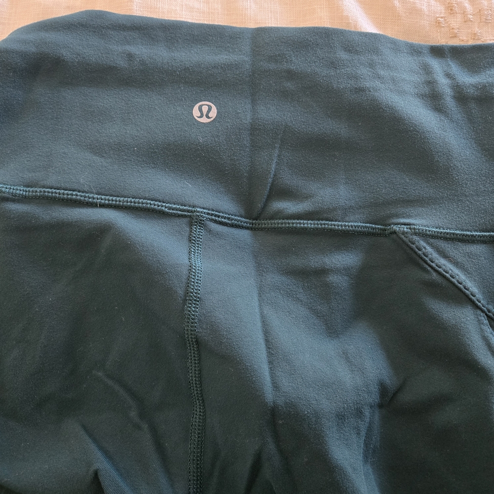 lululemon athletica Teal Leggings Size 6 - Picture 5 of 5